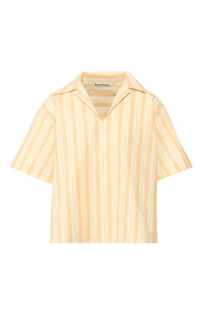 Женская хлопковая рубашка ACNE STUDIOS, арт. AC0077