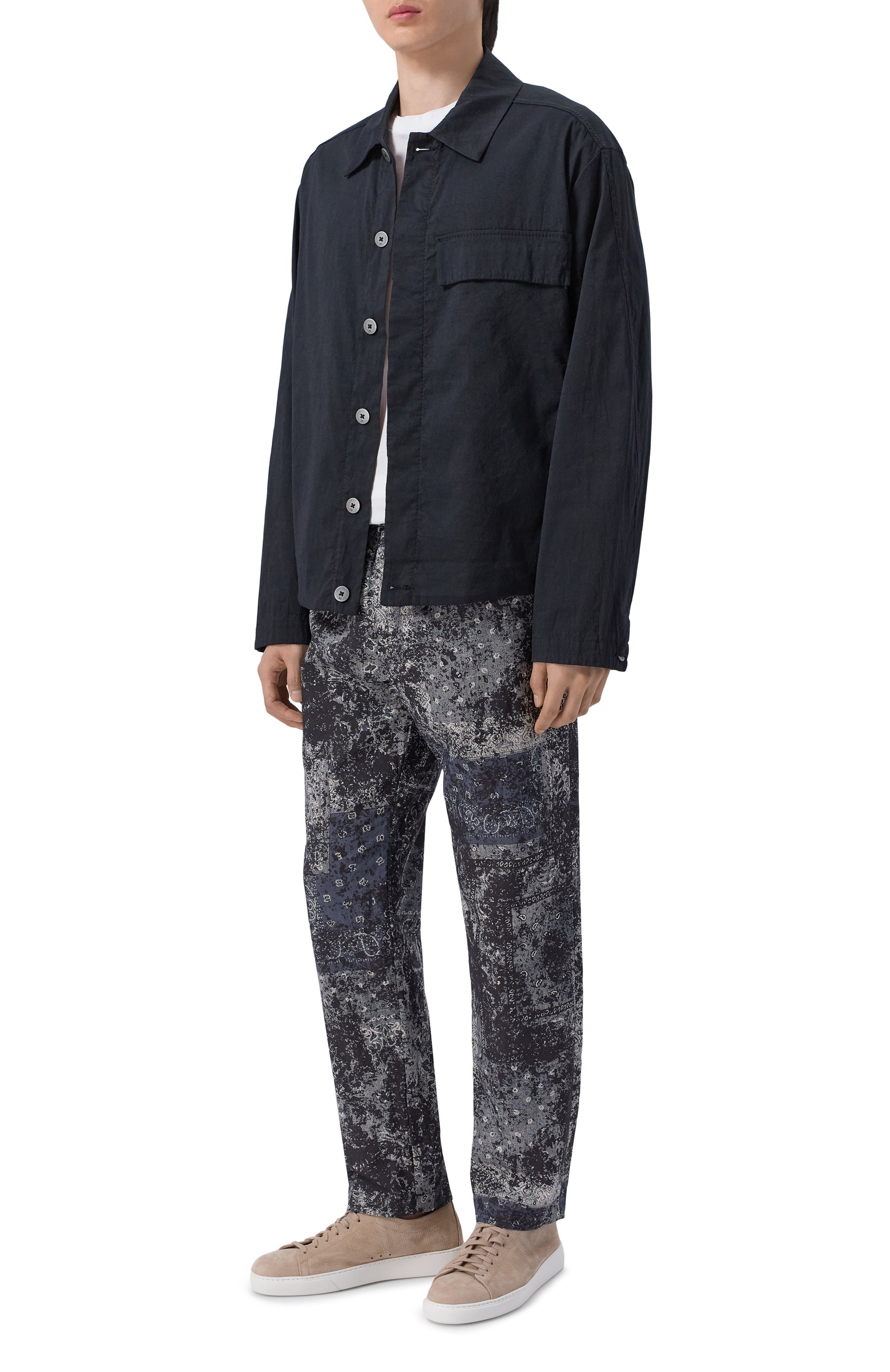 Брюки изо льна и хлопка WHITE SAND, арт. 26SU66/294, фото 2