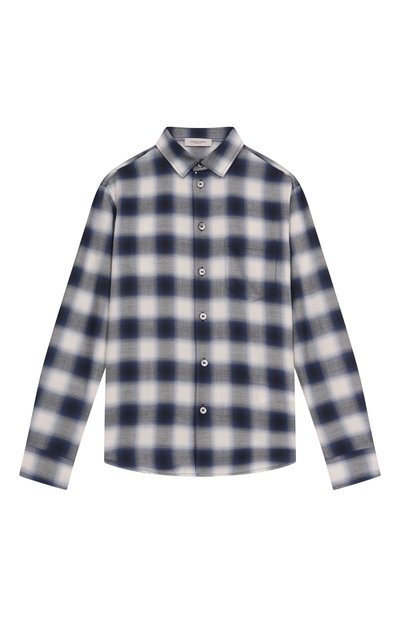 Рубашка из хлопка и вискозы GOLDEN GOOSE DELUXE BRAND, арт. GKP01397.P001937