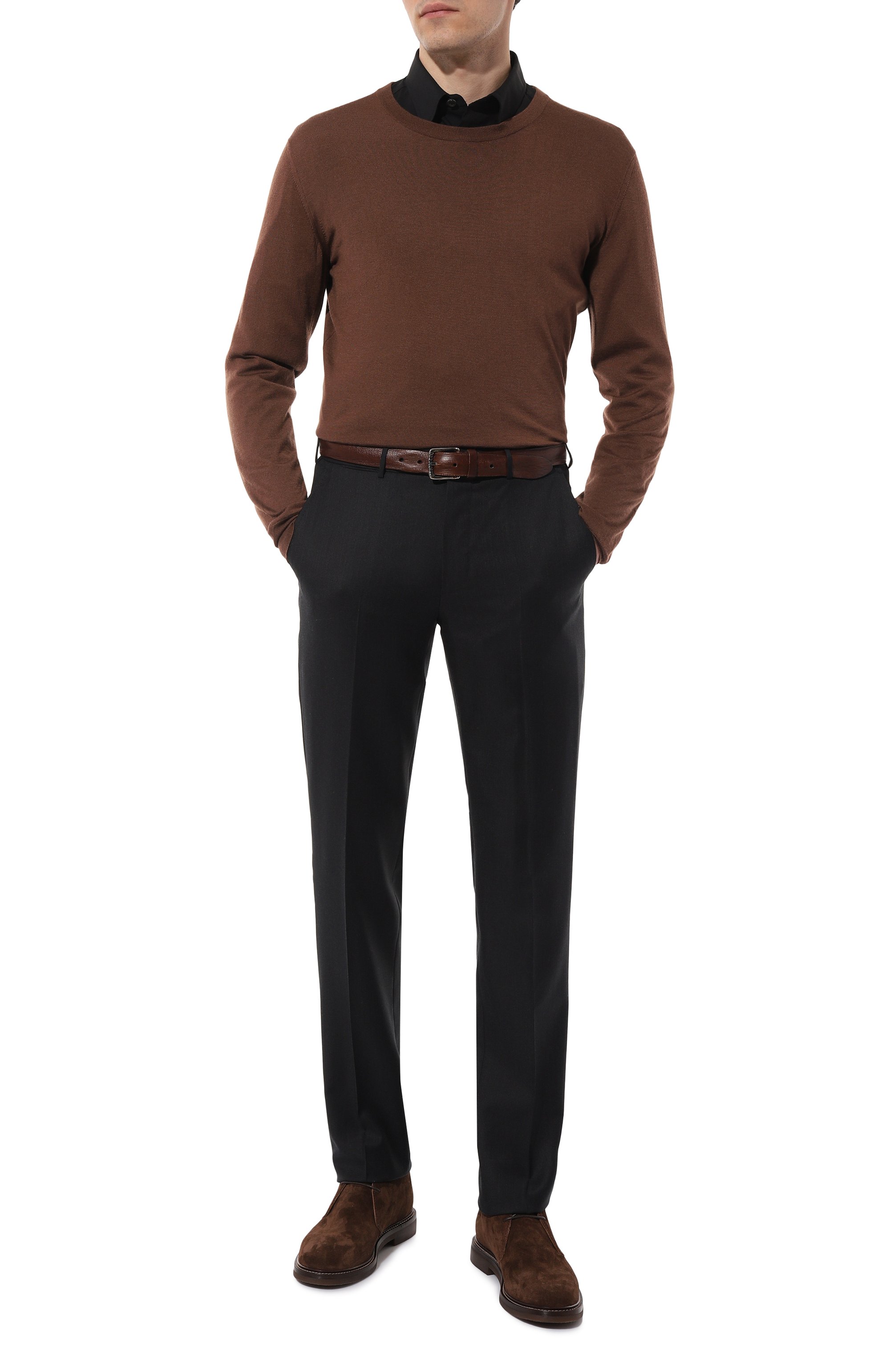 Хлопковая рубашка GIAMPAOLO, арт. 908/41264, фото 2