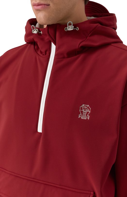 Анорак Brunello Cucinelli MM134KG13 Красный  MM134KG13 Фото 5