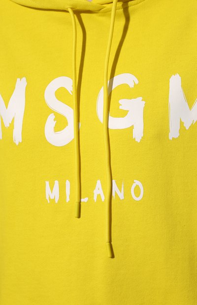 Хлопковое худи MSGM, арт. 3241MDM515 227299, фото 5