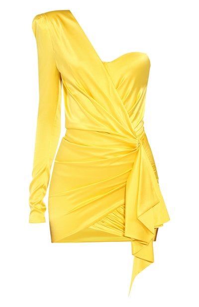 Женское атласное платье ALEXANDRE VAUTHIER, арт. 192DR1080 0192-1145