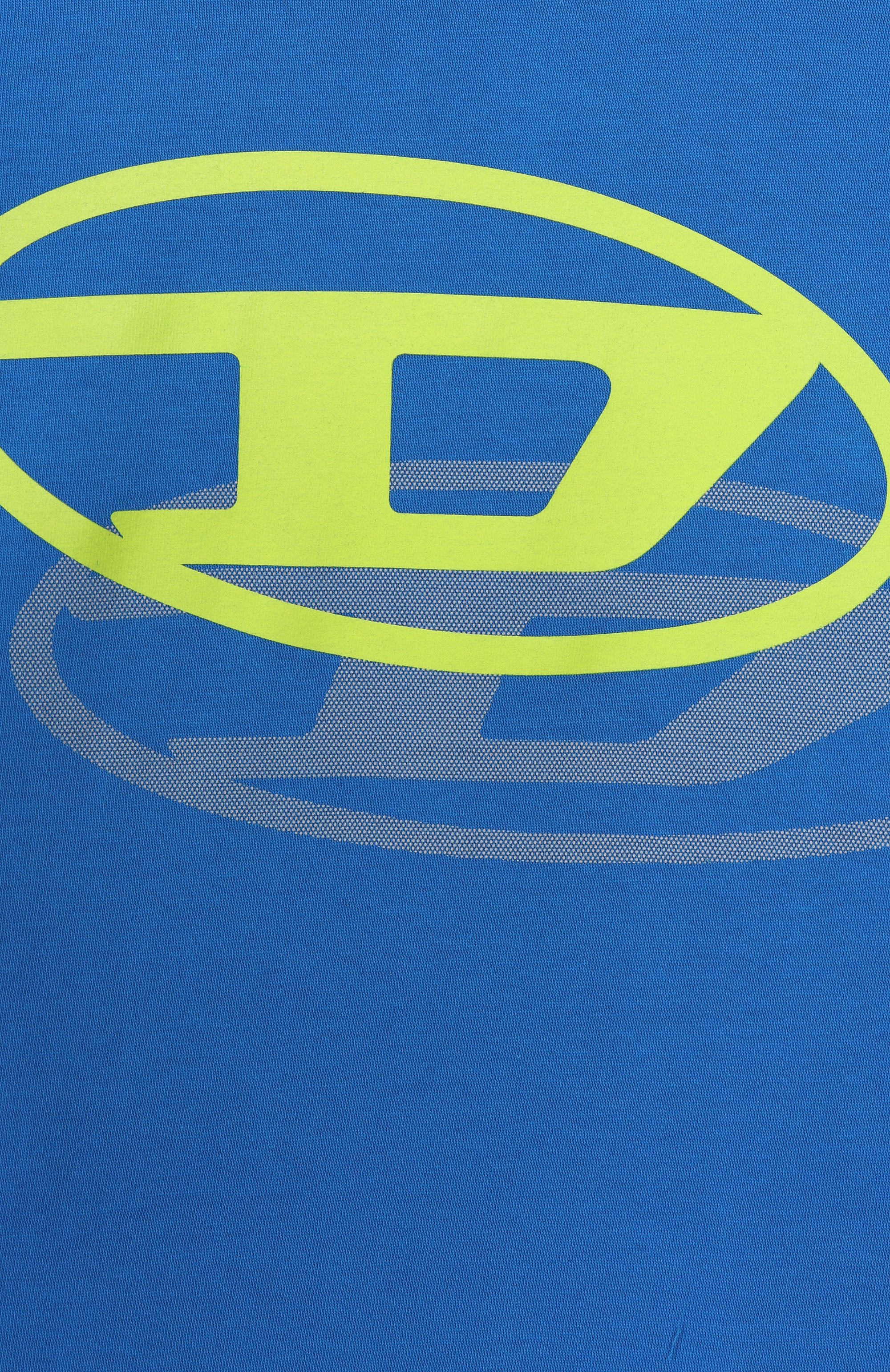 Хлопковая футболка DIESEL, арт. J02601/00YI9, фото 3