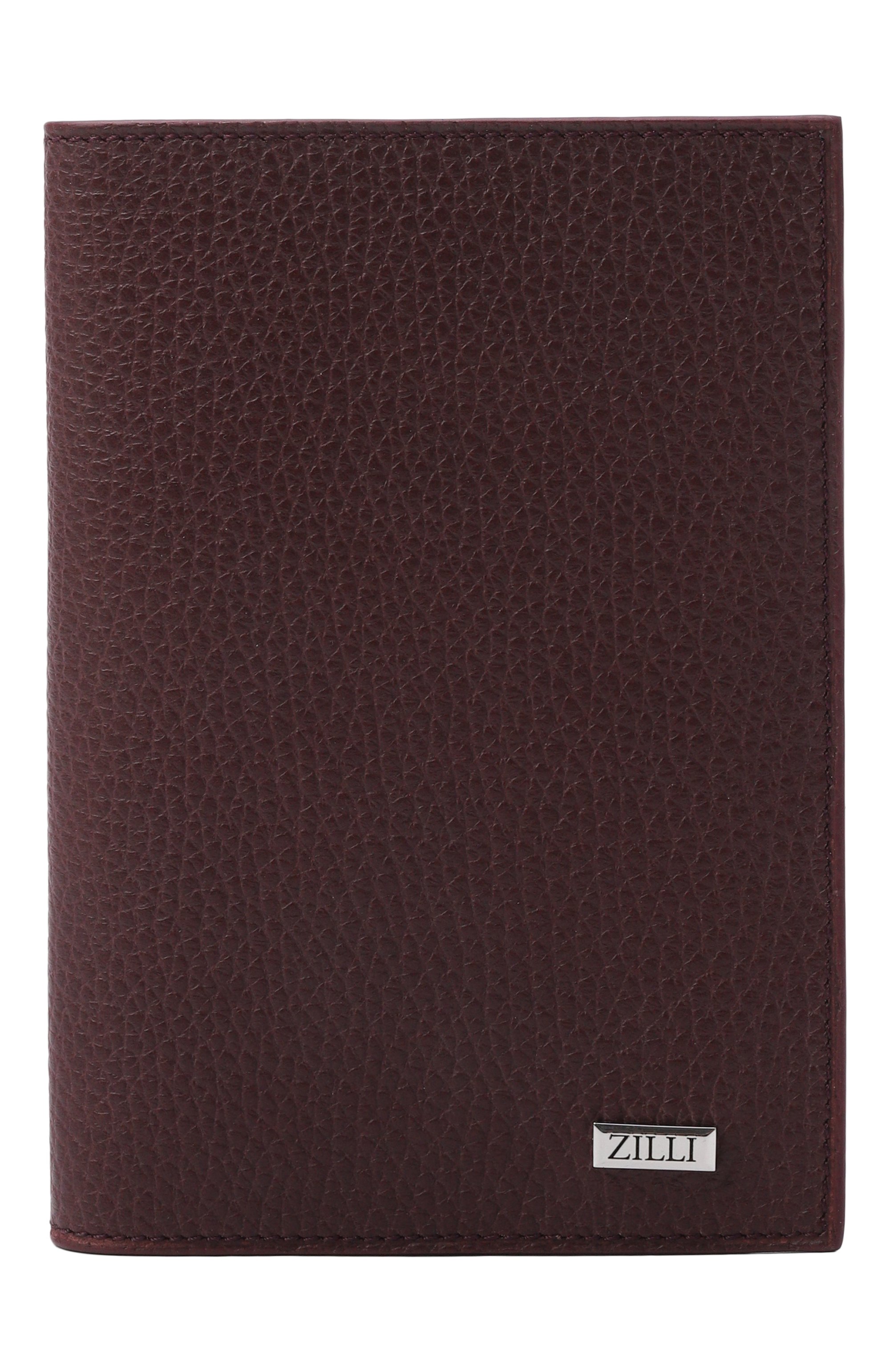 Кожаная обложка для паспорта ZILLI, арт. LPP001M1990VNIN10, фото 1