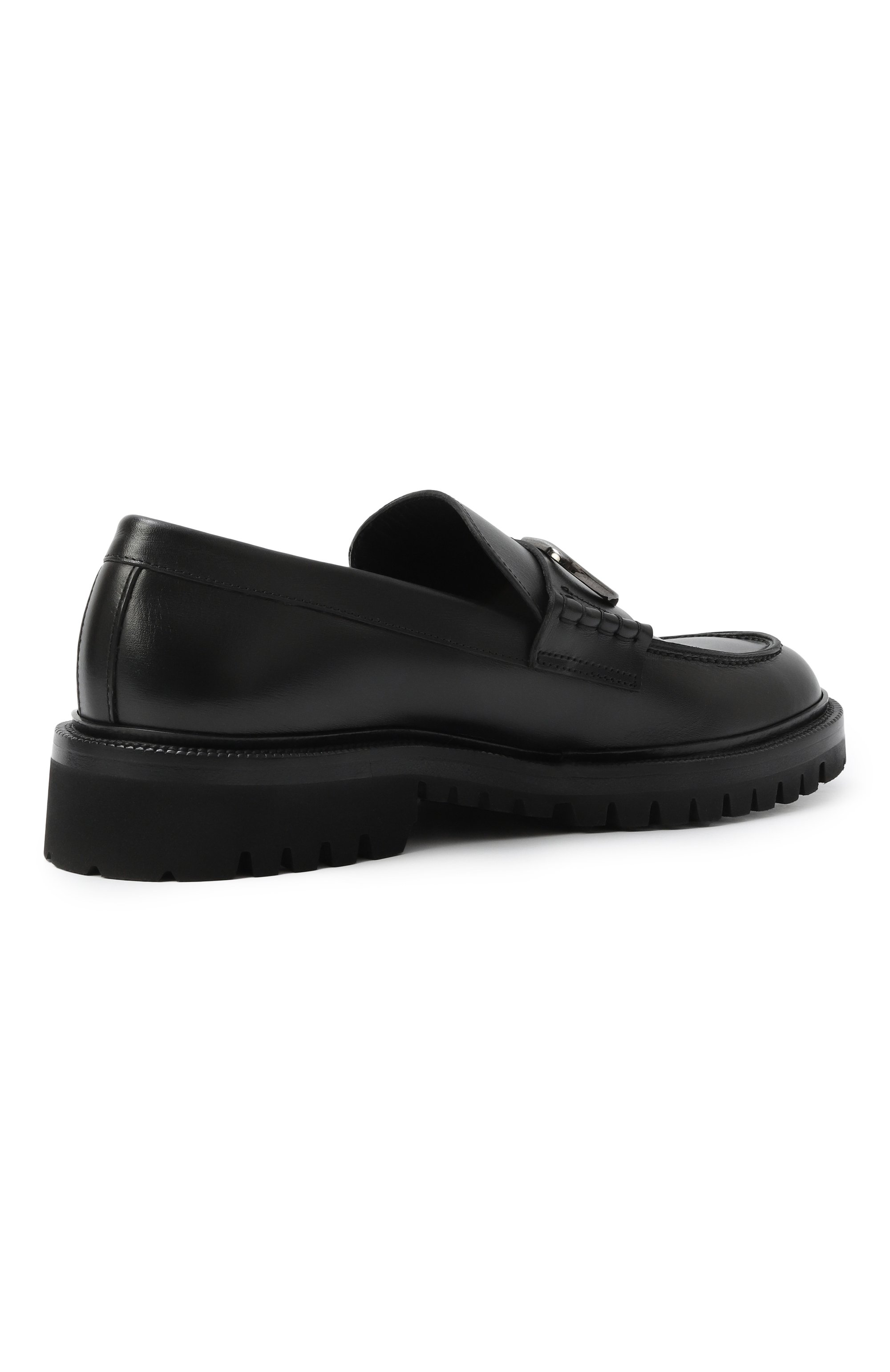 Кожаные лоферы VALENTINO, арт. 6Y2S0G20/PEW, фото 5