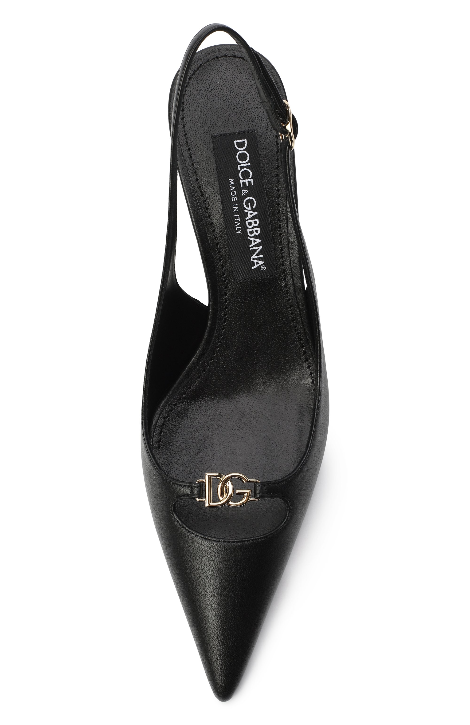Кожаные туфли DOLCE & GABBANA, арт. CG0796/A1953, фото 6