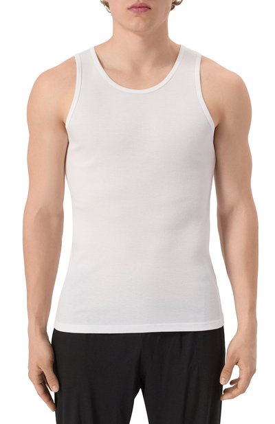 Майка ZEGNA белого цвета по цене 18500 руб., арт. N3D13/179, фото 3 Майка ZEGNA, арт. N3D13/179, фото 3