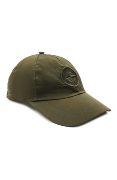 Мужская бейсболка STONE ISLAND хаки цвета, арт. 761599576 | Фото 1 (Материал: Текстиль, Синтетический материал; Нос: Не проставлено)