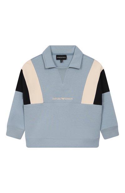 Хлопковый свитшот EMPORIO ARMANI, арт. EB000134/AF10126