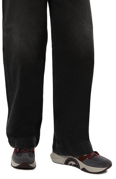 Комбинированные кроссовки GIORGIO ARMANI, арт. X2X132/XM645, фото 3