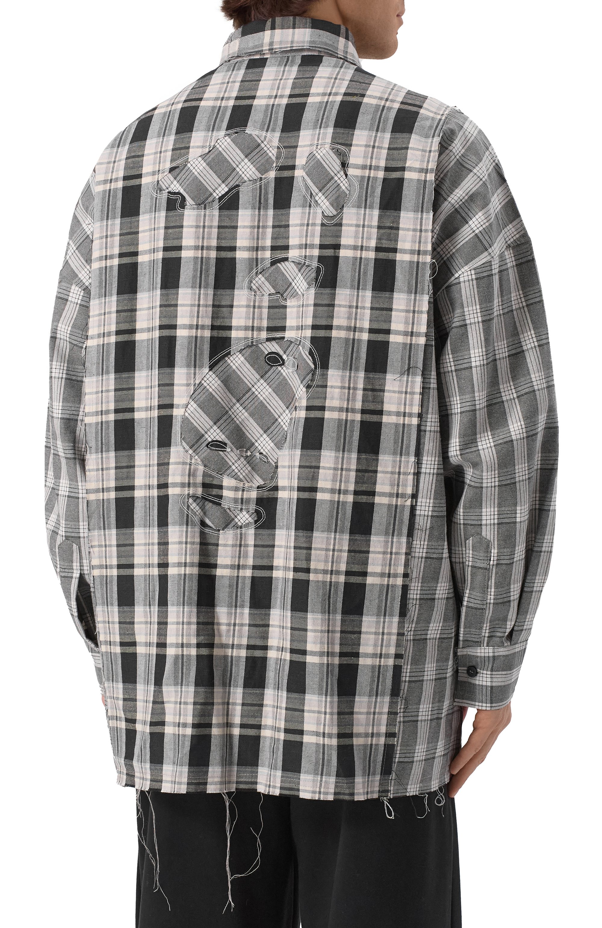 Рубашка изо льна и хлопка AN OTHER DATE, арт. S25MA0DSI159, фото 4