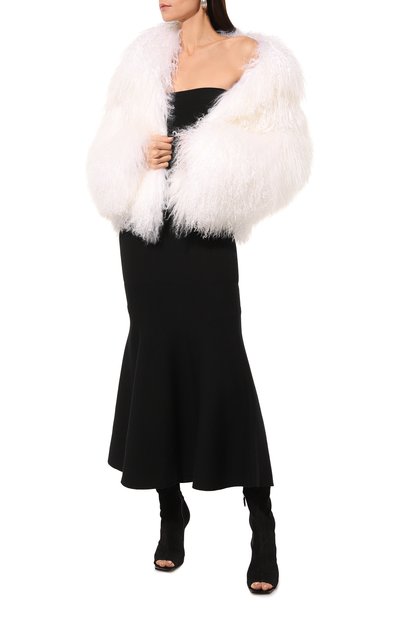 Женская шуба из овчины JACOB LEE, арт. WLC0098AW24CR