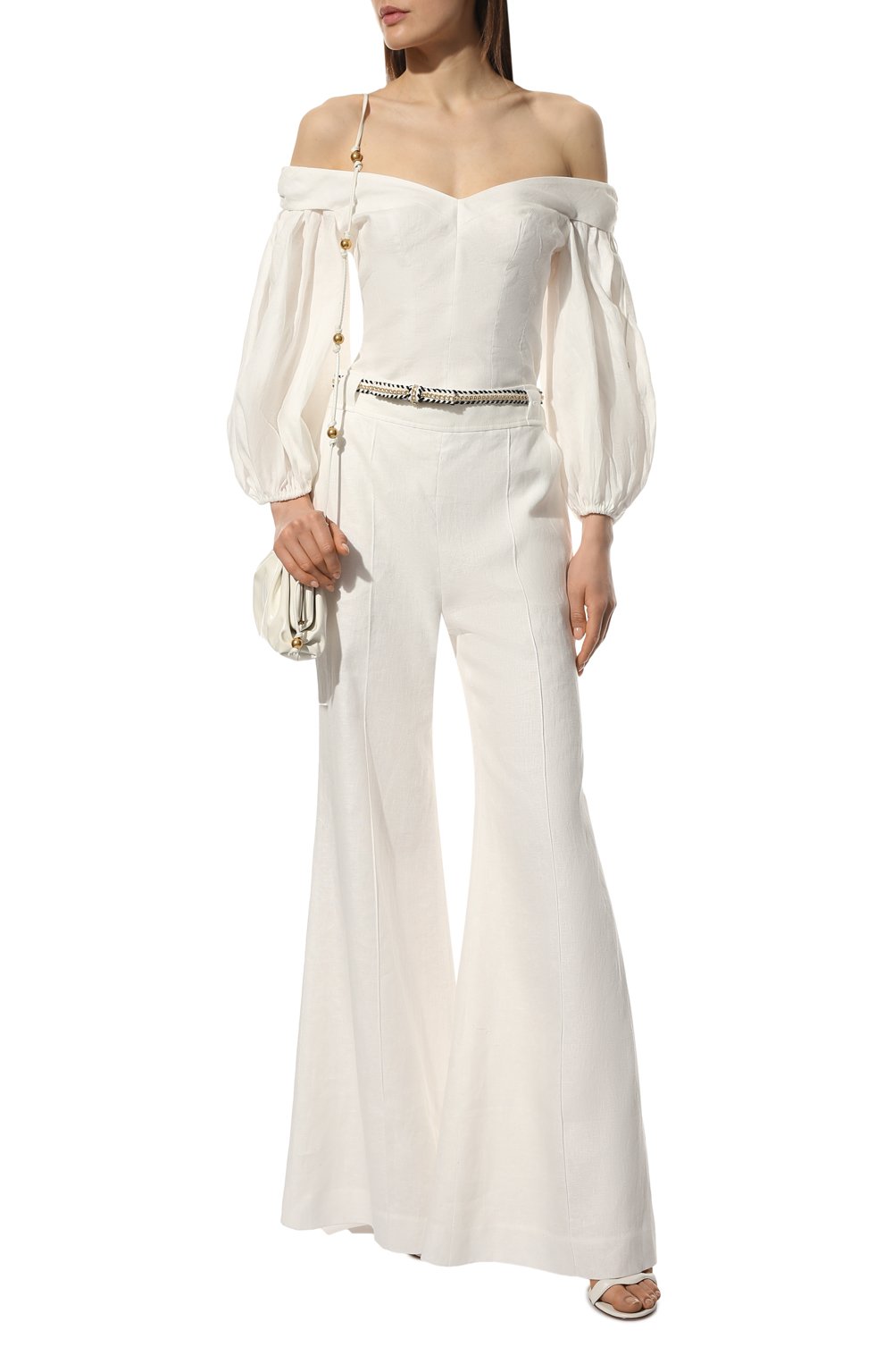 Льняной топ ZIMMERMANN, арт. 2882TP0S, фото 2