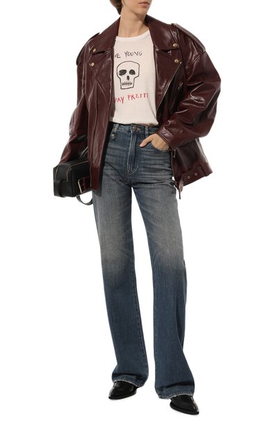 Хлопковая футболка R13, арт. R13WK141-K114B, фото 2