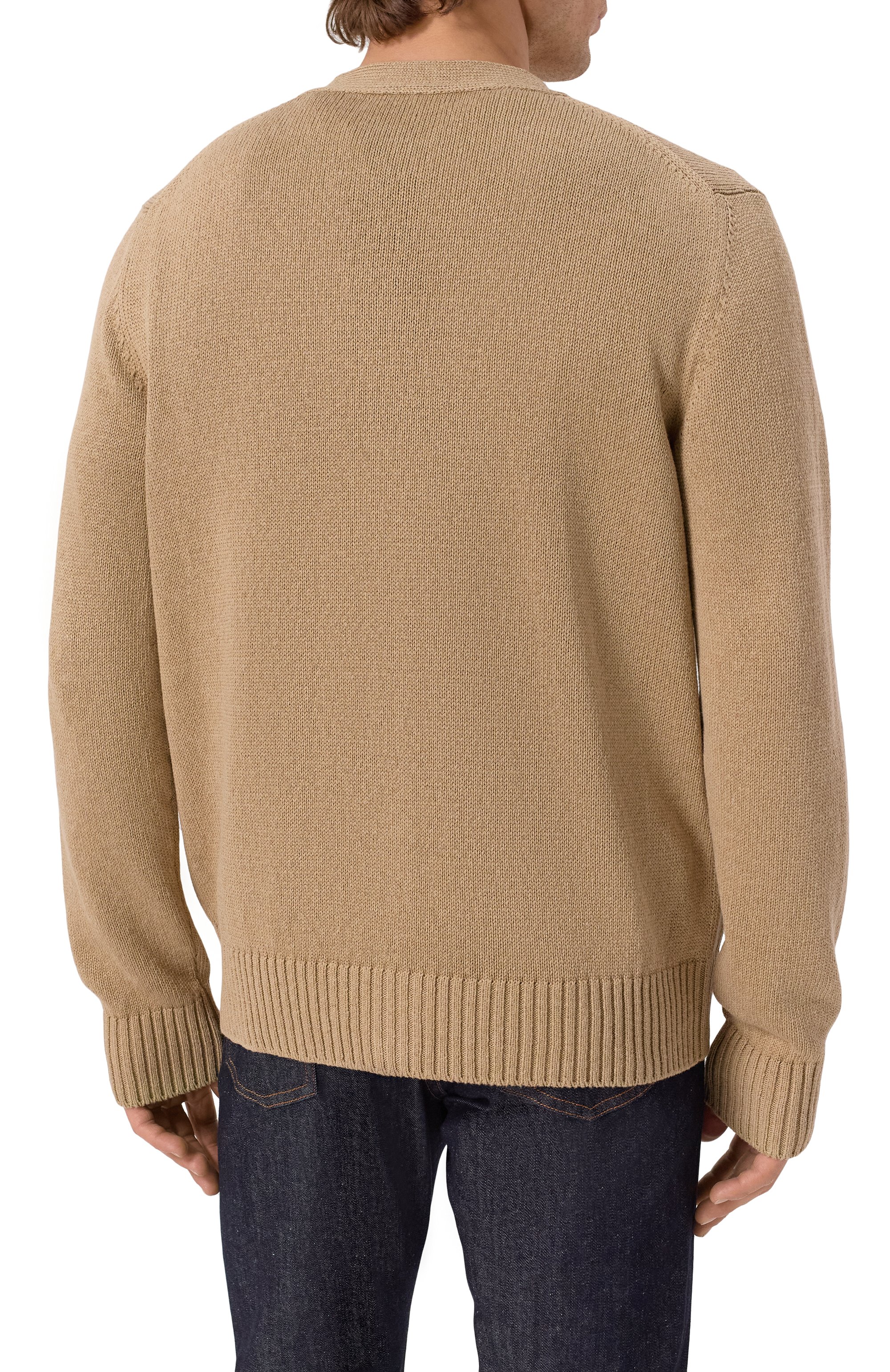 Кардиган из шелка и льна MVST светло-бежевого цвета по цене 115000 руб., арт. A018/7660, фото 4 Кардиган из шелка и льна MVST, арт. A018/7660, фото 4