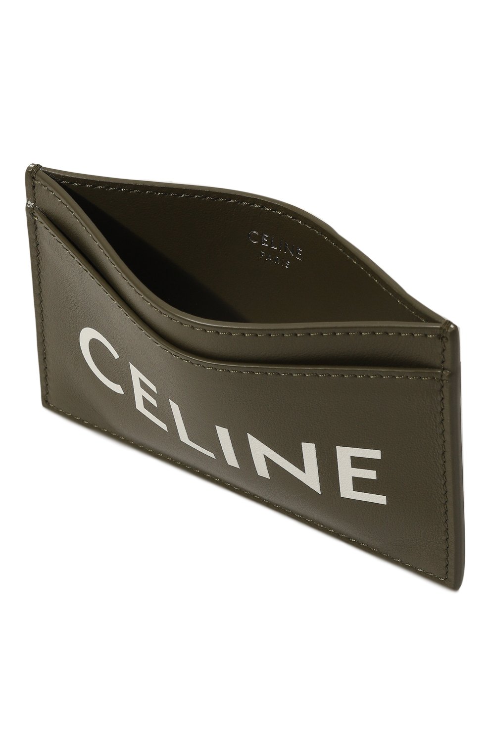 Кожаный футляр для кредитных карт CELINE, арт. 10B703DMF, фото 3
