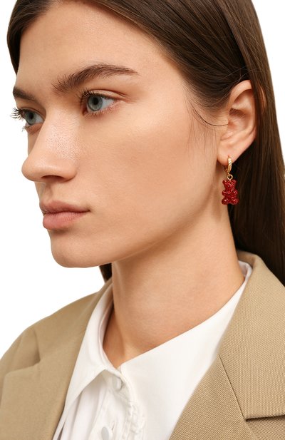 Моносерьга CRYSTAL HAZE, арт. N0STALGIA BEAR H00P, фото 2