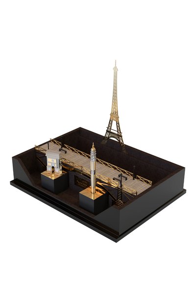 Мужского набор: ручка (перьевая/роллер) и зажигалка на подставке S.T. DUPONT, арт. C2STDLOVESPARIS