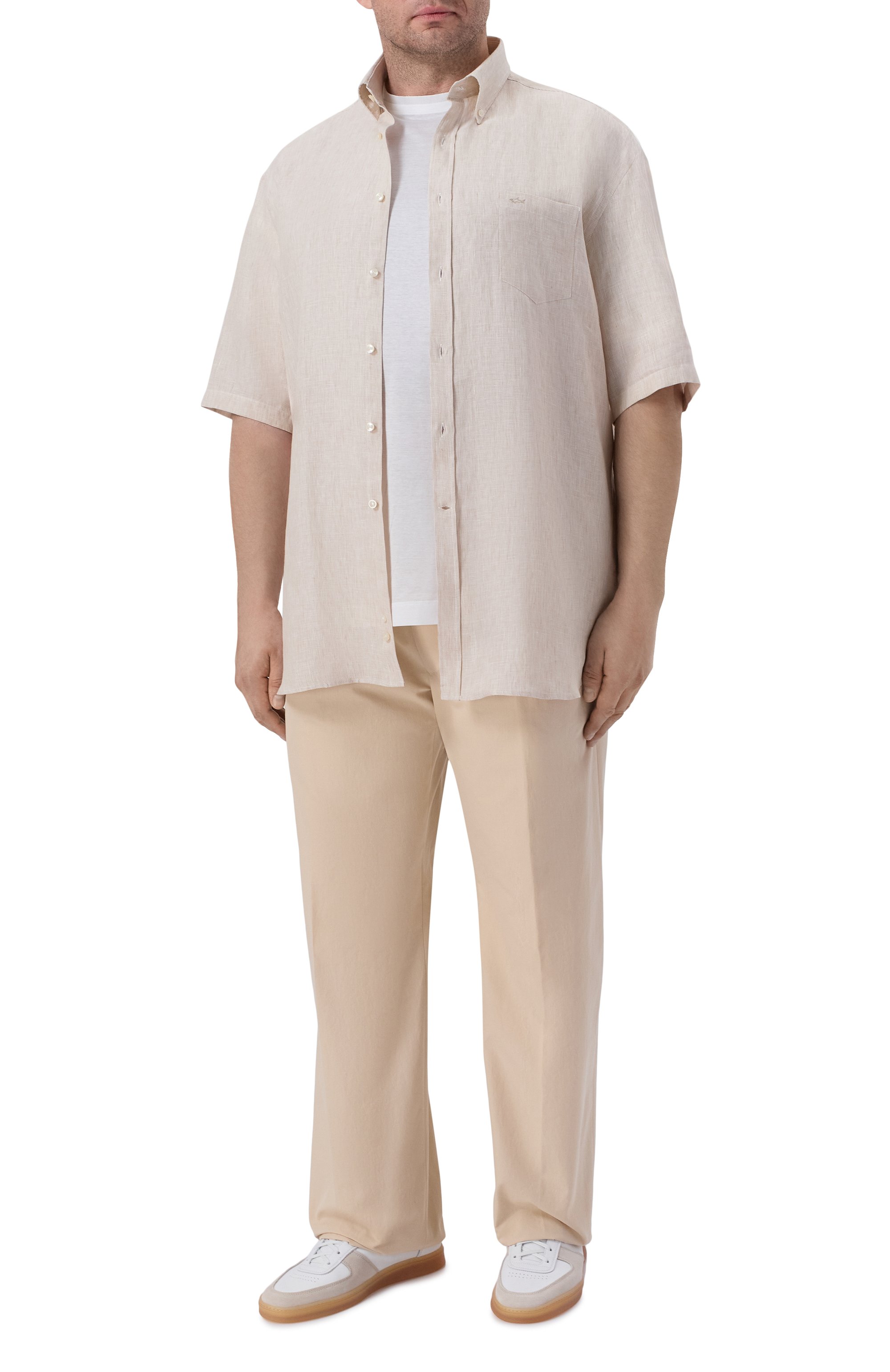 Льняная рубашка PAUL&SHARK, арт. 26413157_001, фото 2
