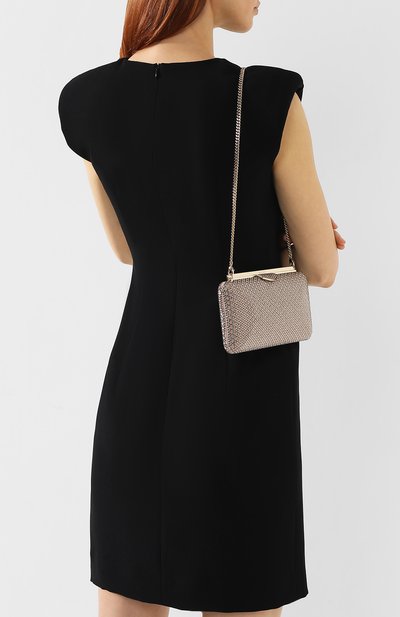 Клатч ellipse JIMMY CHOO светло-розового цвета по цене 164500 руб., арт. ELLIPSE/IAM, фото 5 Клатч ellipse JIMMY CHOO, арт. ELLIPSE/IAM, фото 5