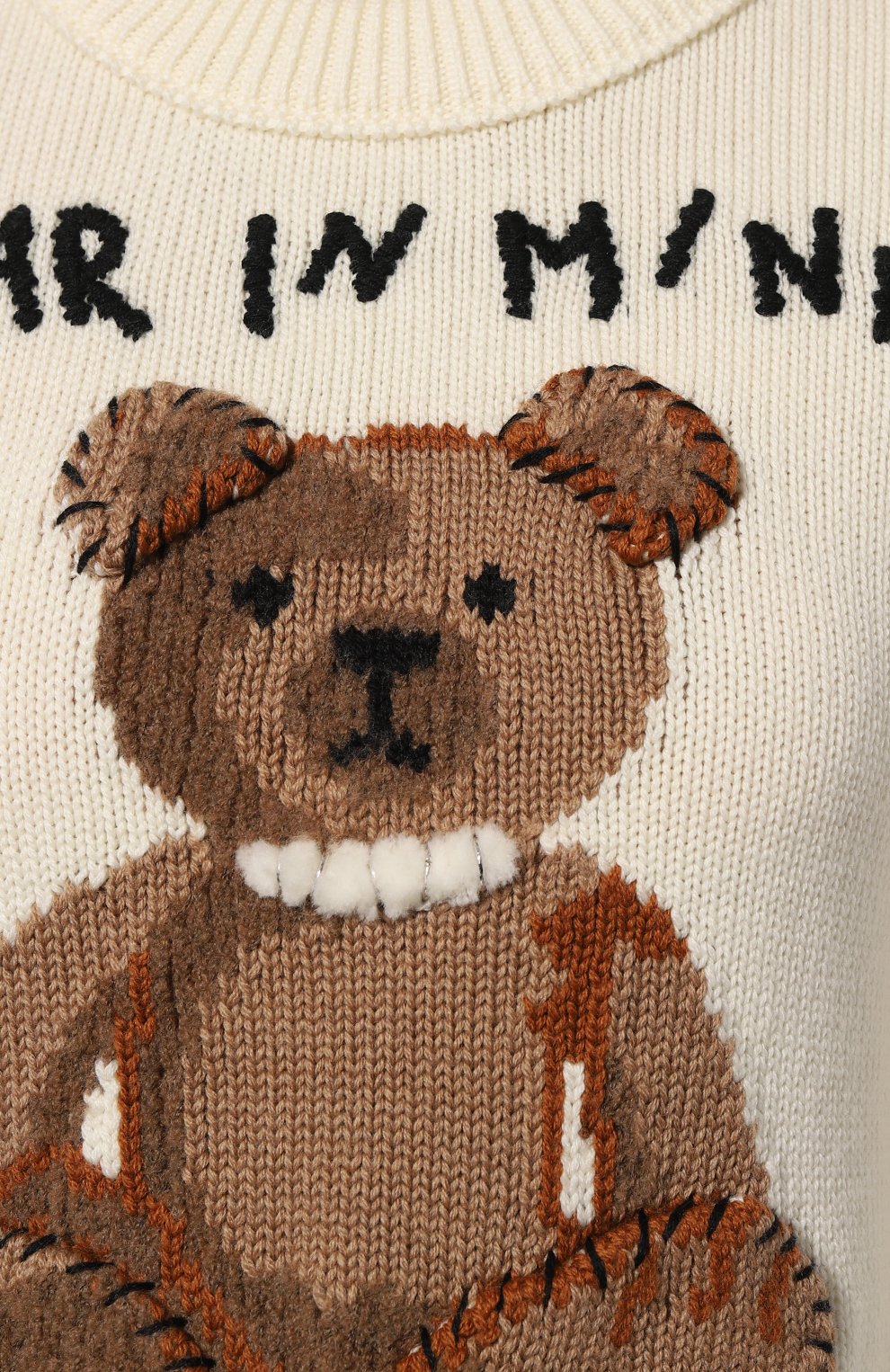 Шерстяной пуловер PALM ANGELS, арт. PWHE070F24KNI001, фото 5