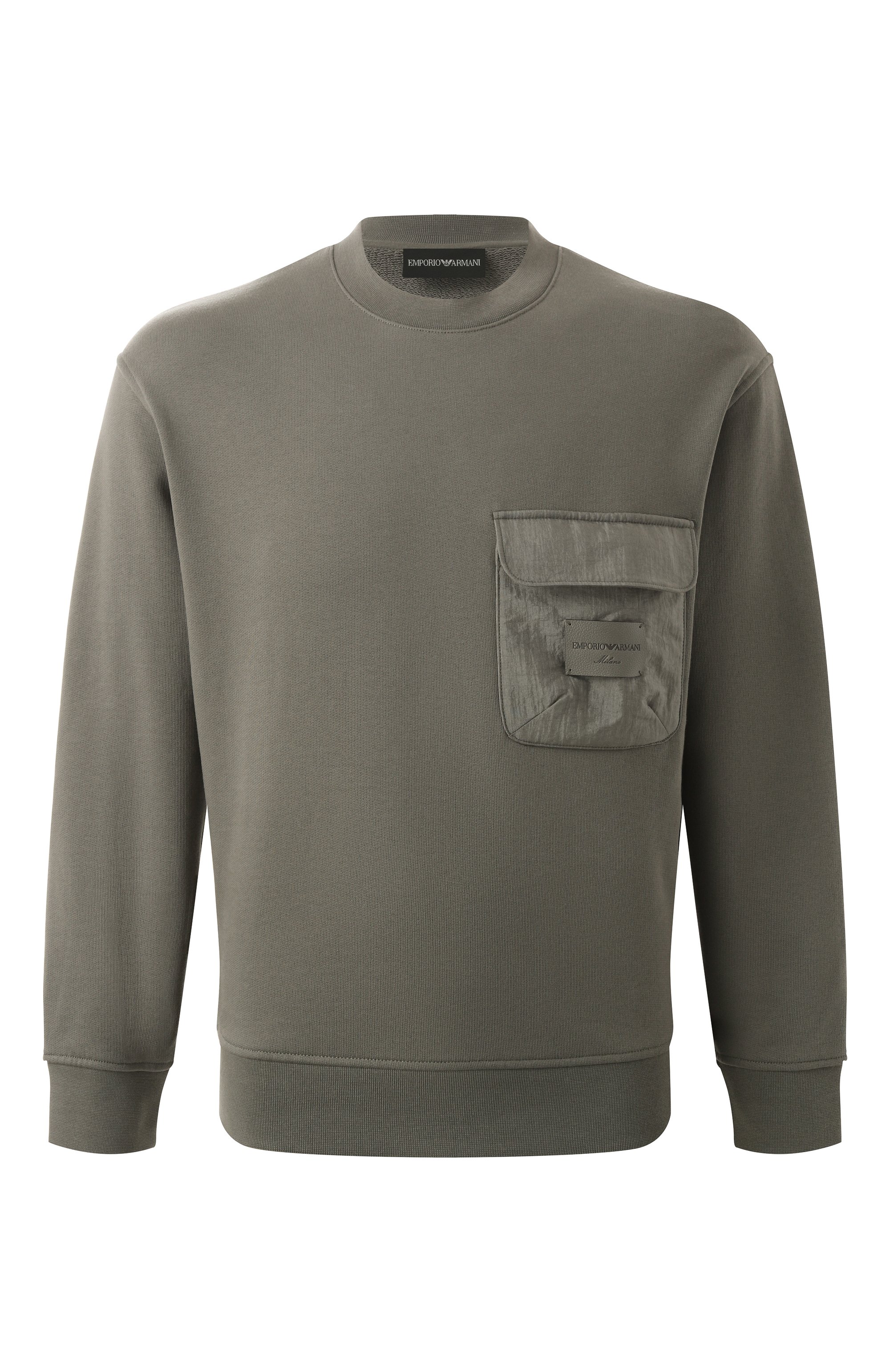 Хлопковый свитшот EMPORIO ARMANI, арт. EM001715/AF13713, фото 1