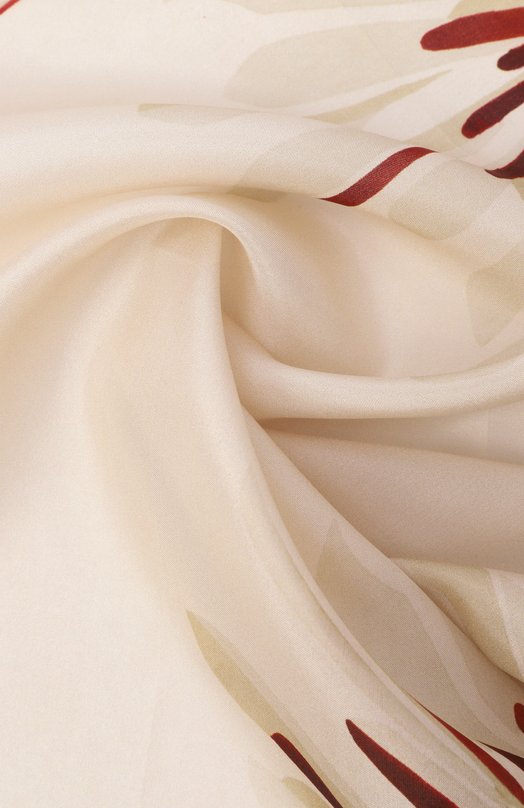 Шелковый платок Brunello Cucinelli MF0U0025 Бежевый  MF0U0025 Фото 3