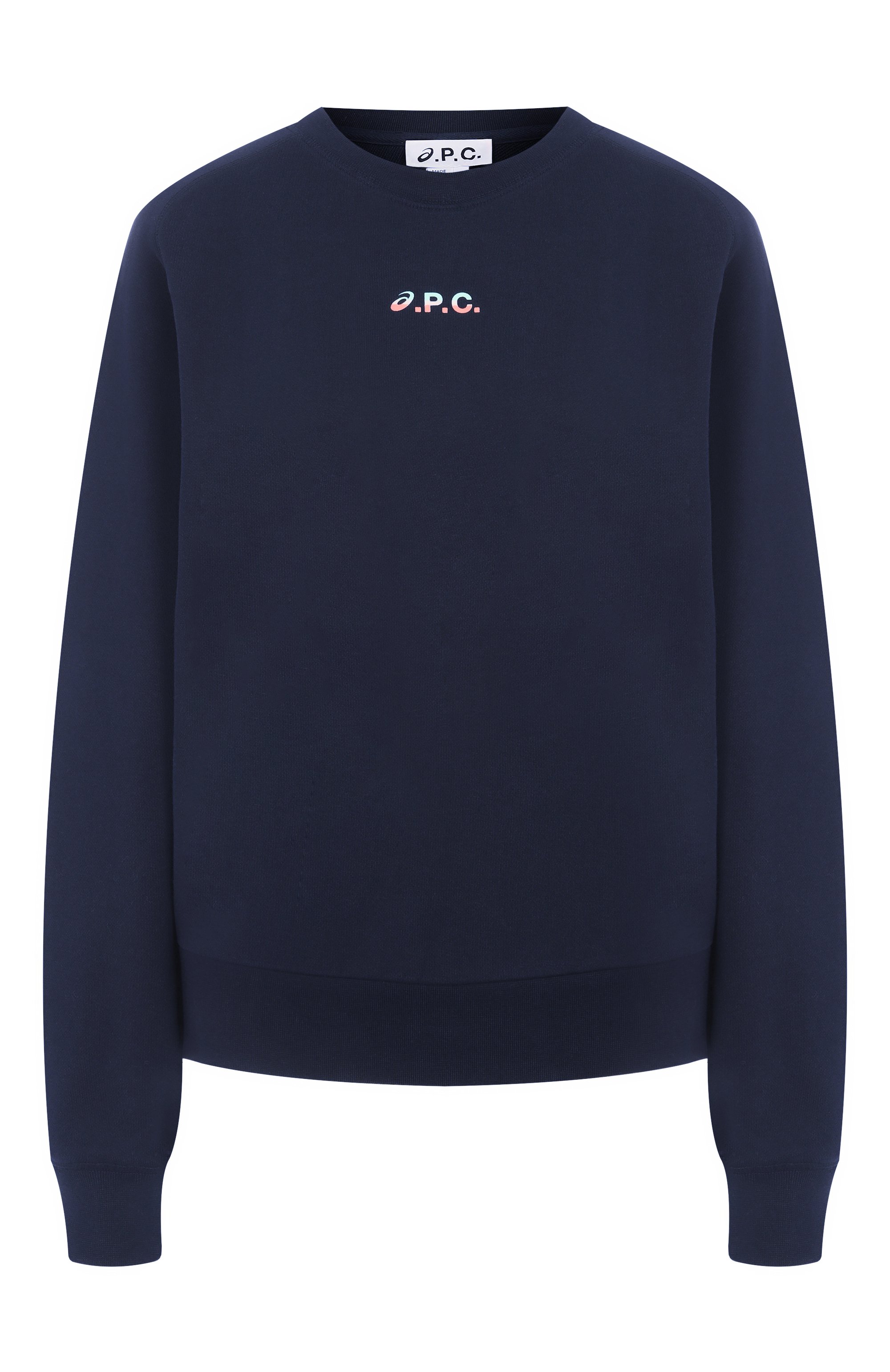 Хлопковый свитшот a.p.c. x asics A.P.C., арт. C0EZD-F27959, фото 1