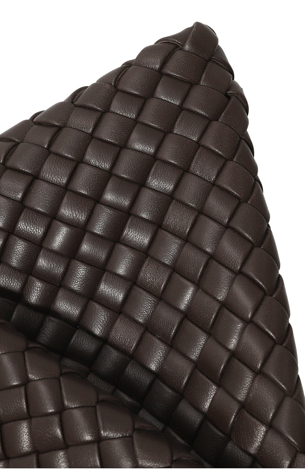 Клатч bv crisscross BOTTEGA VENETA темно-коричневого цвета по цене 217500 руб., арт. 640678/V01D1, фото 3 Клатч bv crisscross BOTTEGA VENETA, арт. 640678/V01D1, фото 3