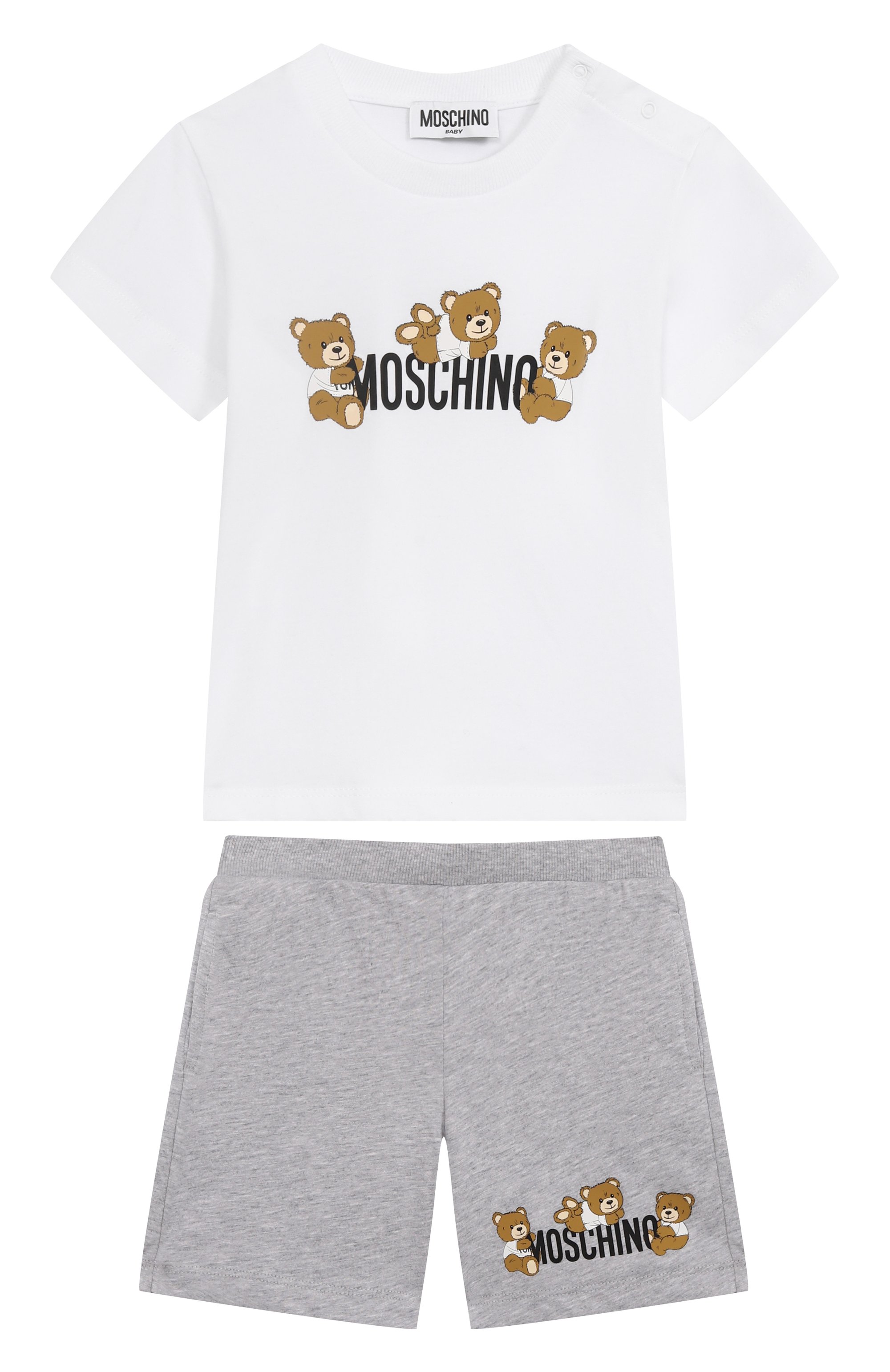 Комплект из футболки и шорт MOSCHINO, арт. MUG01L/LAA03, фото 1