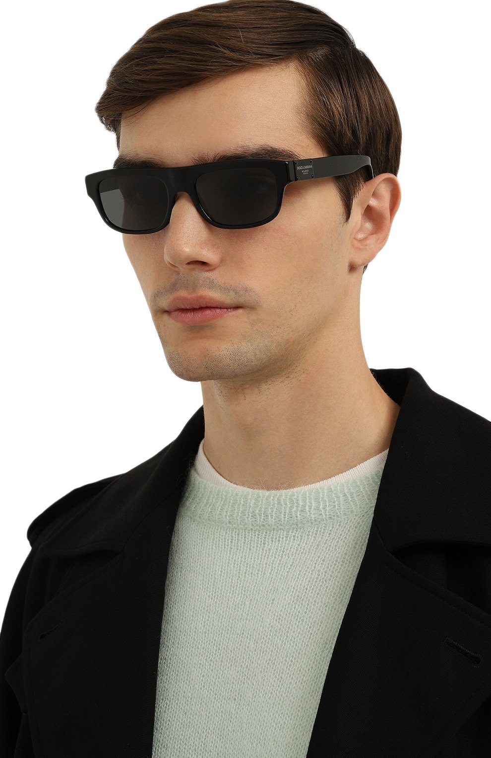 Солнцезащитные очки DOLCE & GABBANA черного цвета по цене 48350 руб., арт. 4432-501/87, фото 2 Солнцезащитные очки DOLCE & GABBANA, арт. 4432-501/87, фото 2