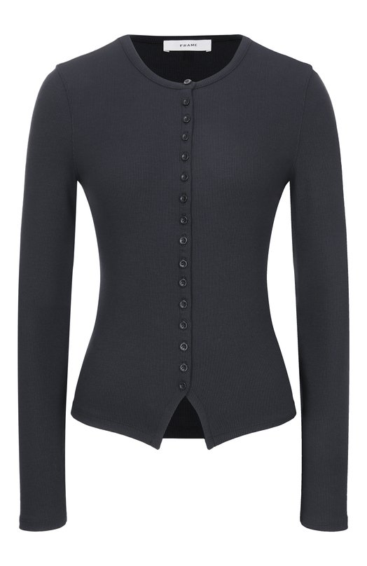 Кардиган Frame Denim WP26JKT006/THE RIB SPLAY T0P Чёрный WP26JKT006/THE RIB SPLAY T0P