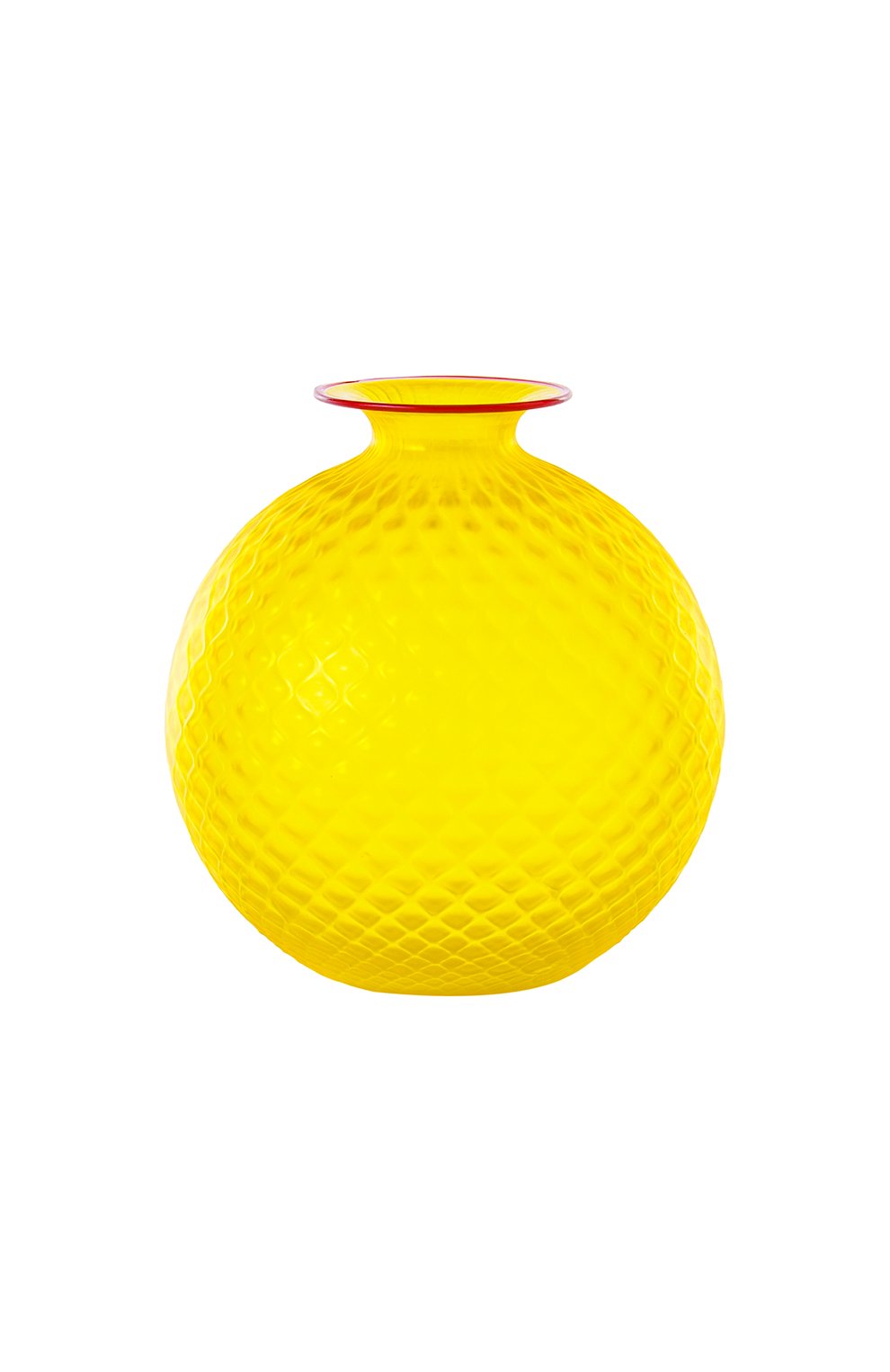 Ваза monofiori VENINI желтого цвета по цене 73900 руб., арт. F0310029000H02K, фото 1 Ваза monofiori VENINI, арт. F0310029000H02K, фото 1