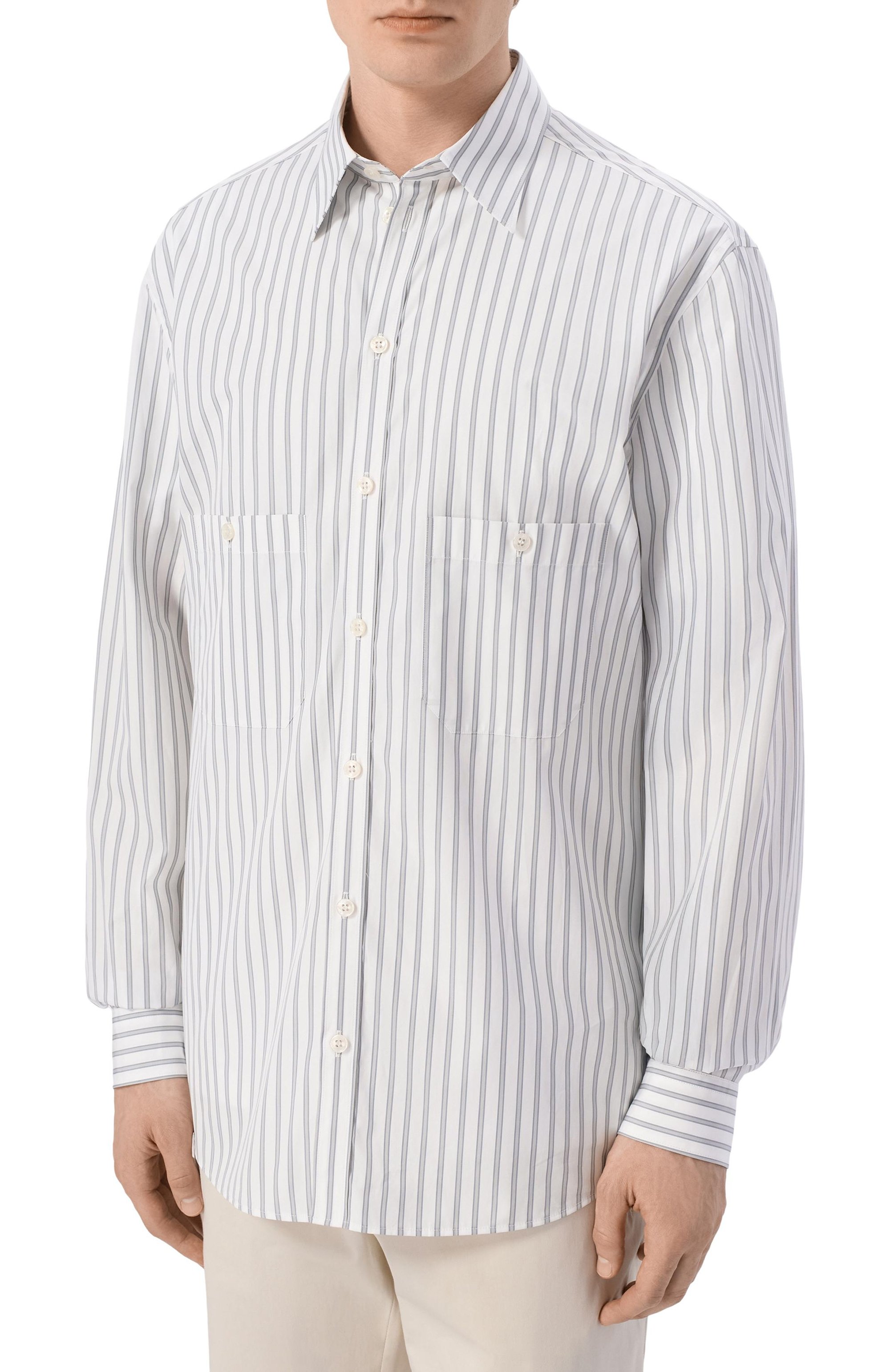 Хлопковая рубашка DOLCE & GABBANA, арт. G50C7T/FR5Z6, фото 3