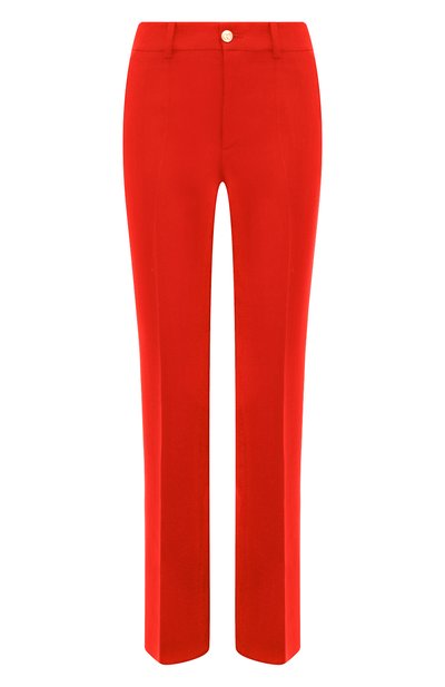 Женские брюки из шелка и шерсти GUCCI, арт. 609657 ZAD88