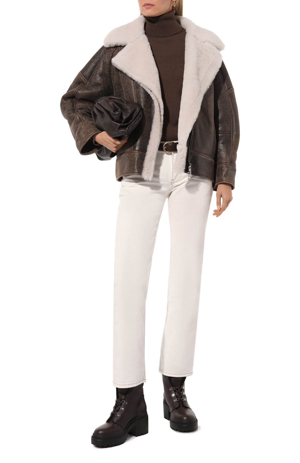 Кожаные ботинки poulonie 50 GIUSEPPE ZANOTTI DESIGN темно-коричневого цвета по цене 99500 руб., арт. I470001/004, фото 2 Кожаные ботинки poulonie 50 GIUSEPPE ZANOTTI DESIGN, арт. I470001/004, фото 2