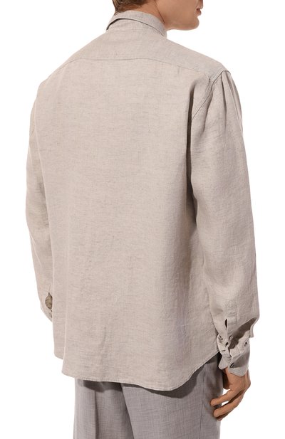 Льняная рубашка STEFANO RICCI, арт. MC007067/TX0001, фото 4