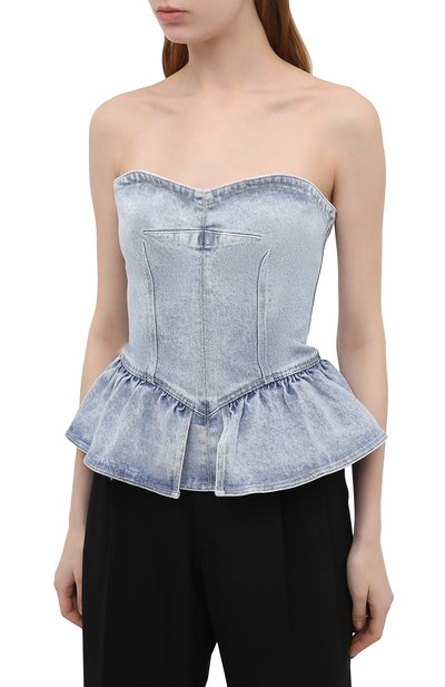 Джинсовый топ ISABEL MARANT, арт. HT2122-21E019I/D0LIZINA, фото 3