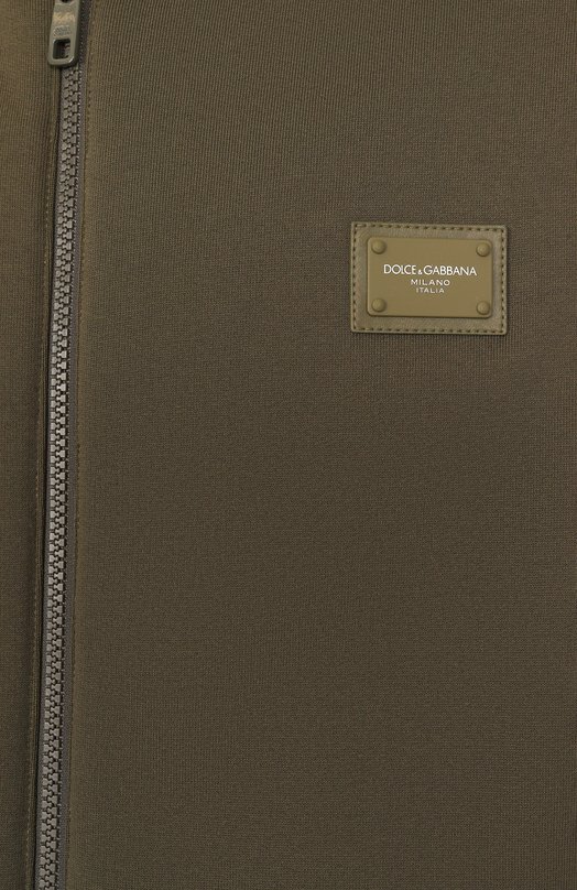 Утепленный жилет Dolce & Gabbana G9A0GT/FU7DU Хаки  G9A0GT/FU7DU Фото 6