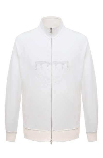 Мужской хлопковая толстовка BRUNELLO CUCINELLI, арт. MM8363140G