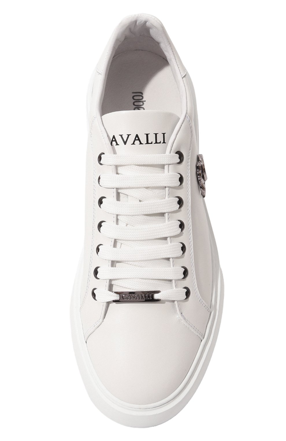 Кожаные кеды ROBERTO CAVALLI, арт. 18706 A, фото 6