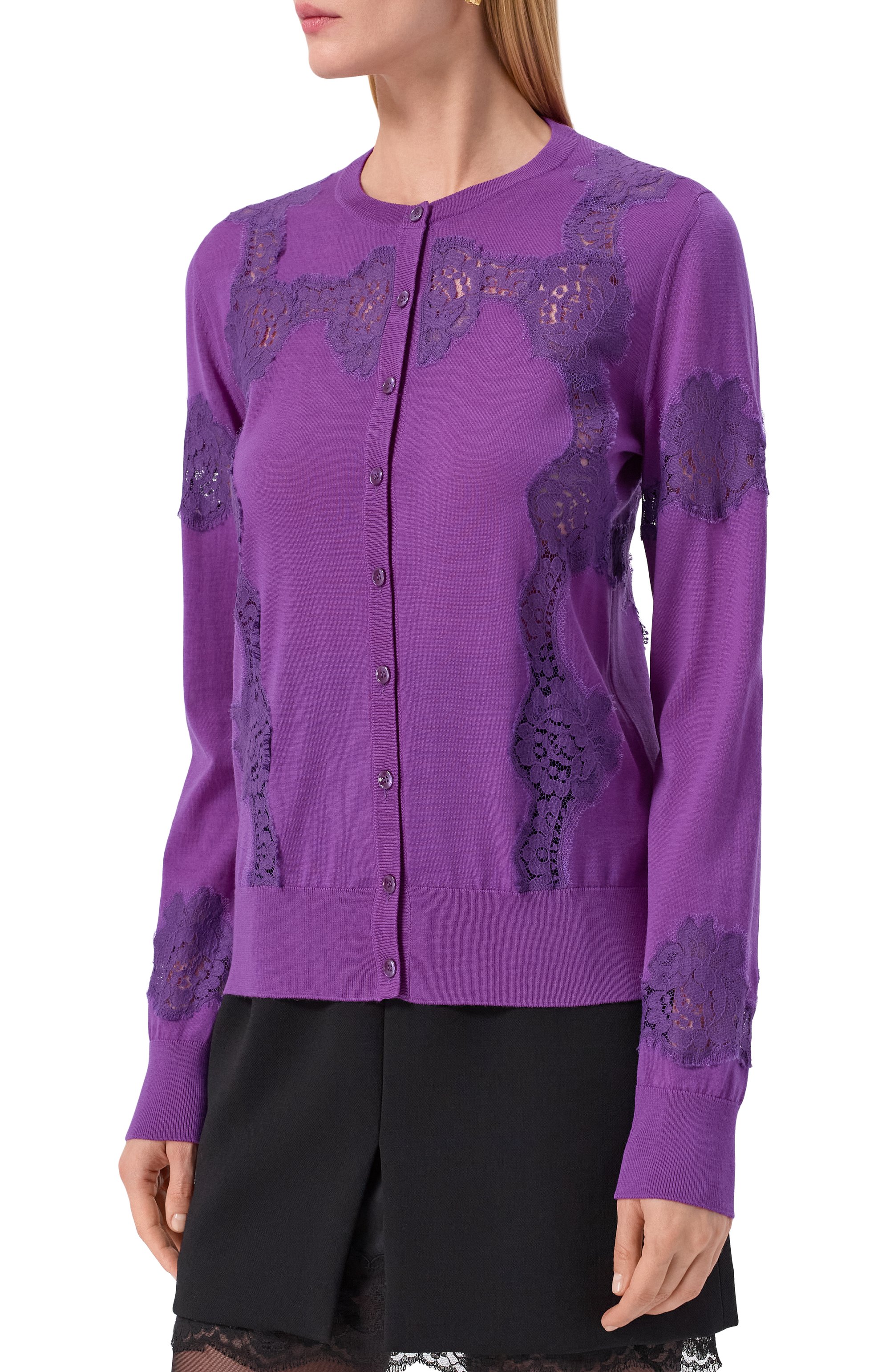 Кардиган из шерсти и хлопка DOLCE & GABBANA, арт. FXV05T/JDVCS, фото 3