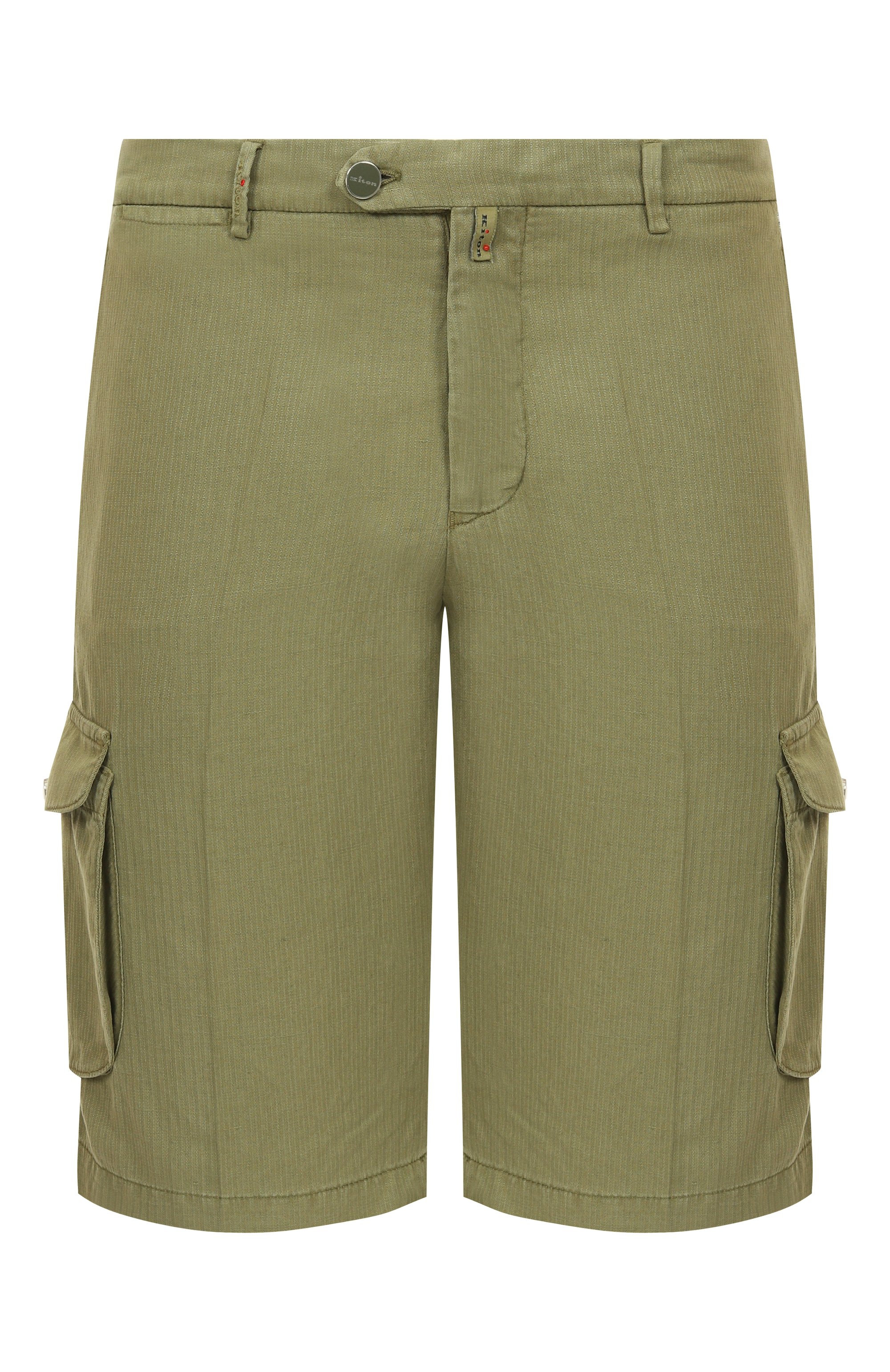 Шорты из лиоцелла и хлопка KITON, арт. UFPPBK0654F09, фото 1