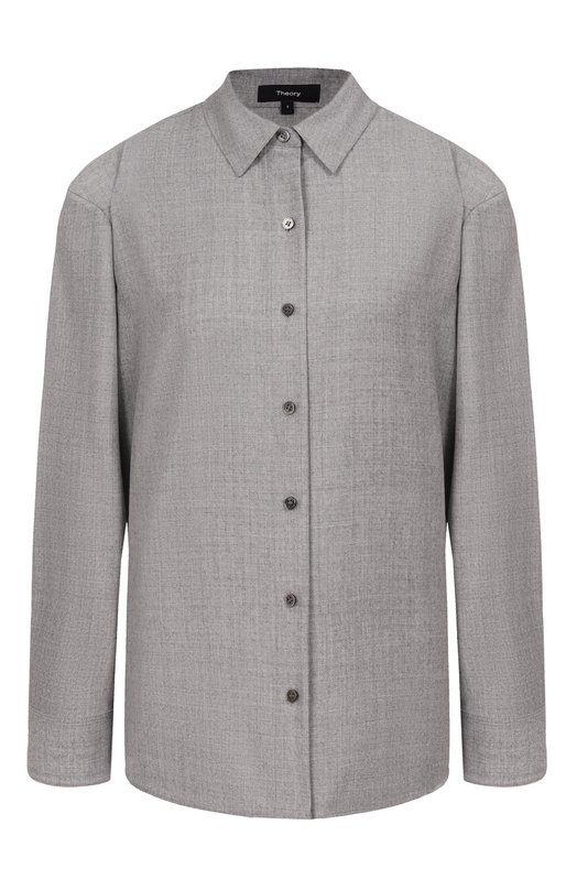 Шерстяная рубашка Theory N0801501 Серый N0801501