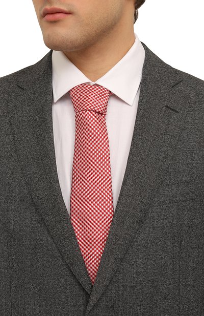 Галстук из шелка и хлопка VAN LAACK, арт. LER0Y/K04176, фото 2