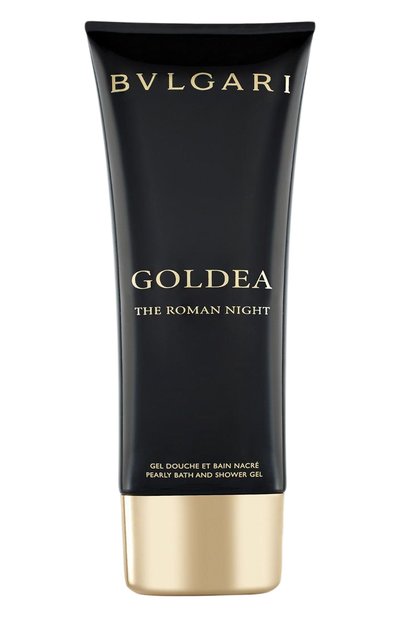 Женского жемчужный гель для душа и ванны goldea the roman night  (100ml) BVLGARI, арт. 47918BVL