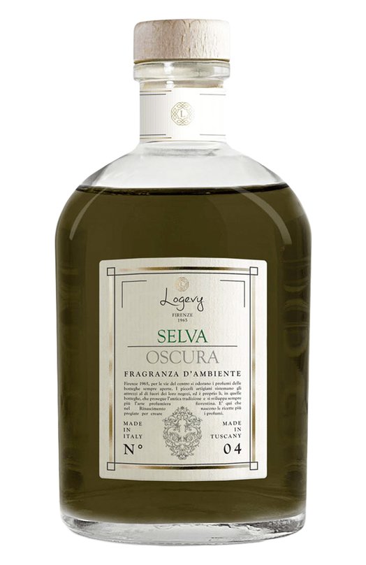 фото Диффузор selva oscura / "темный лес" (ваза 3000ml + рефил 6x500ml) logevy firenze 1965