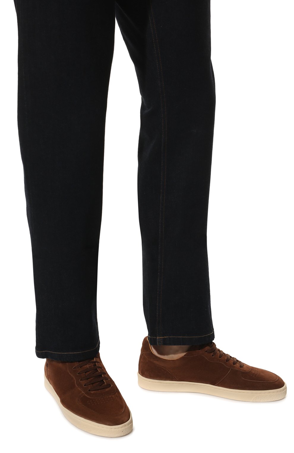 Замшевые кеды BRUNELLO CUCINELLI, арт. MZUDEFN272, фото 3