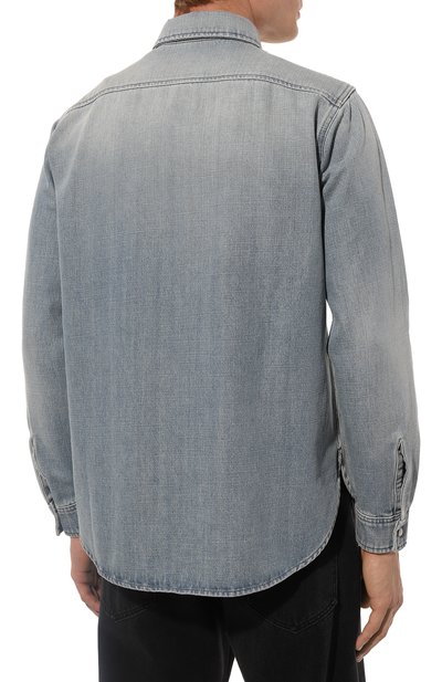 Джинсовая рубашка SAINT LAURENT, арт. 604792/Y18UA, фото 4